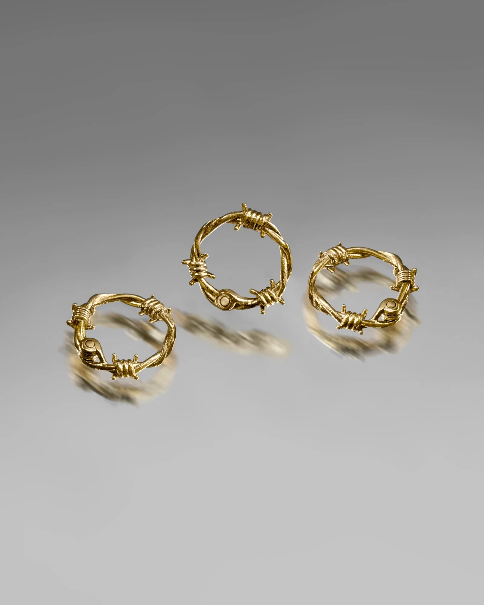 Creed Barbed Wire Ring Stacks - Image 8