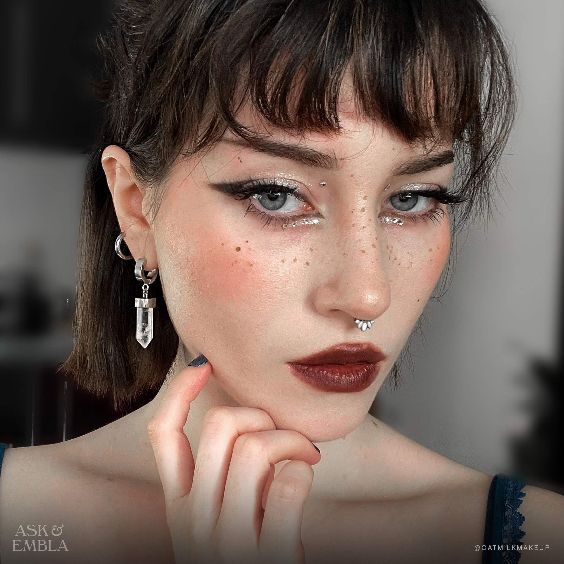 Crystal Bullet Earrings - Image 14