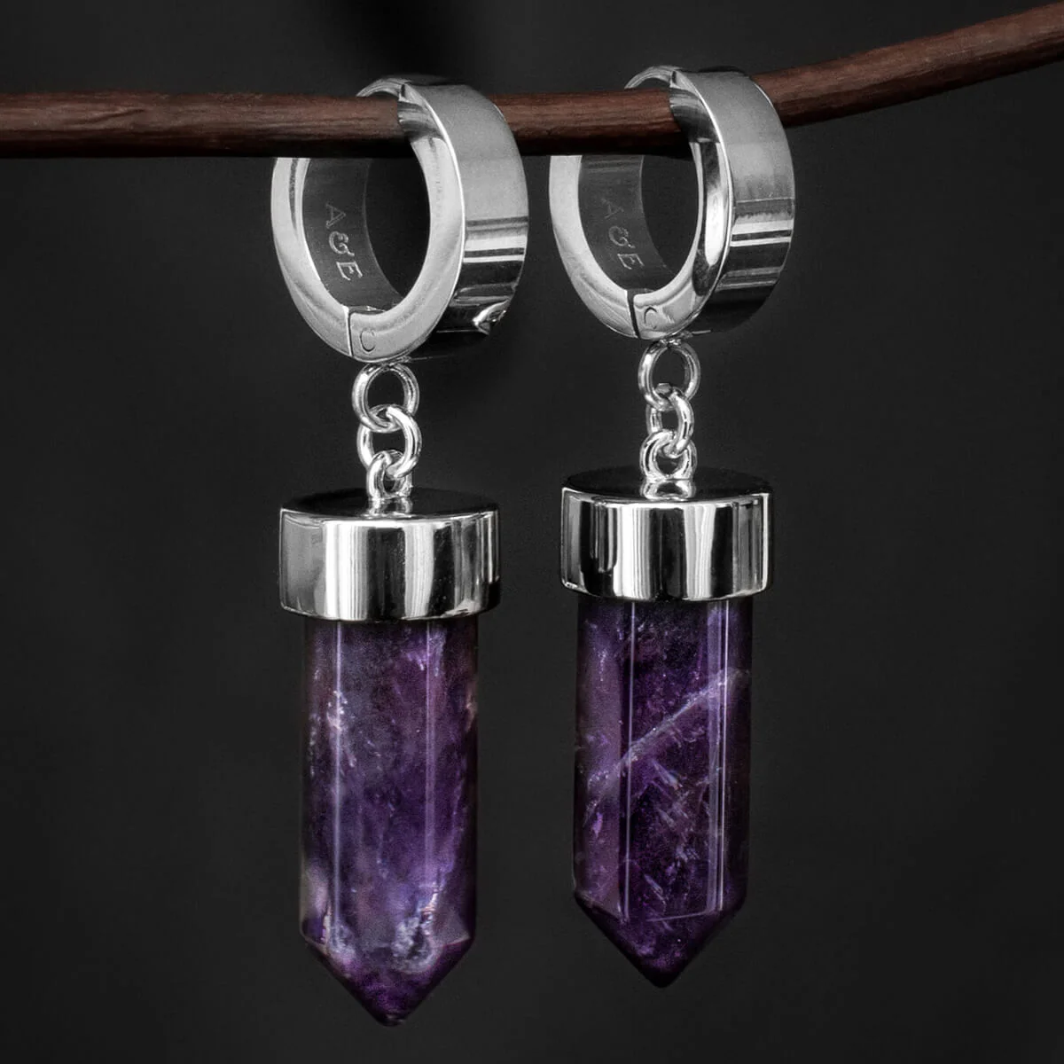 Crystal Bullet Earrings - Image 16