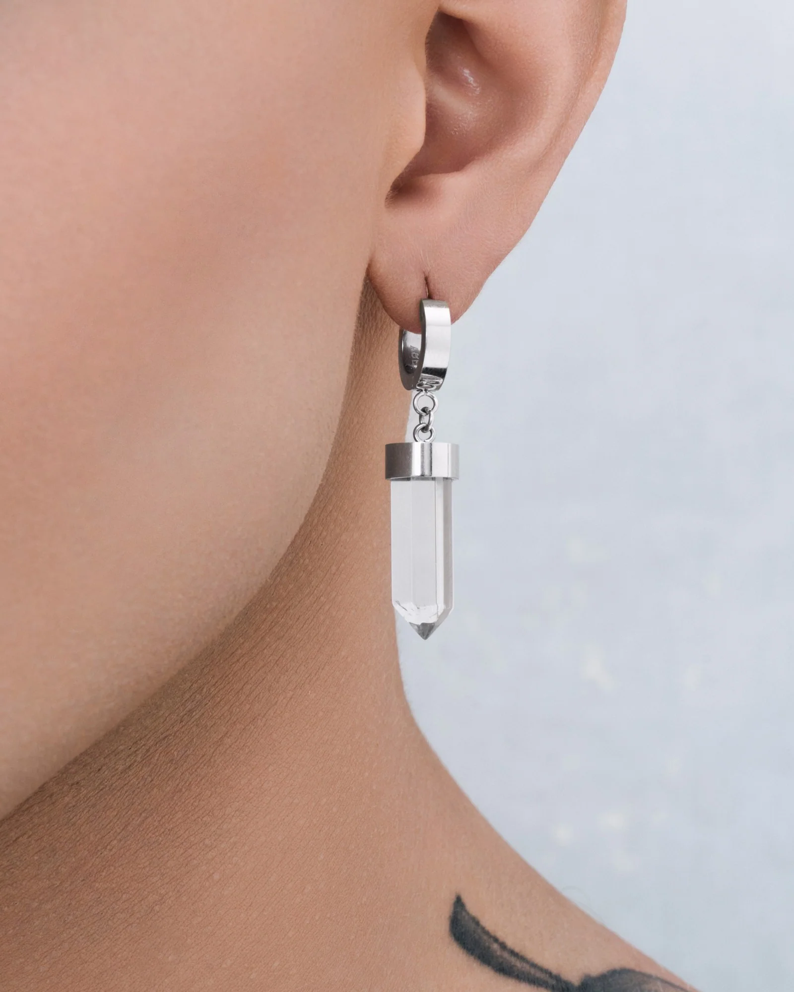 Crystal Bullet Earrings - Image 3