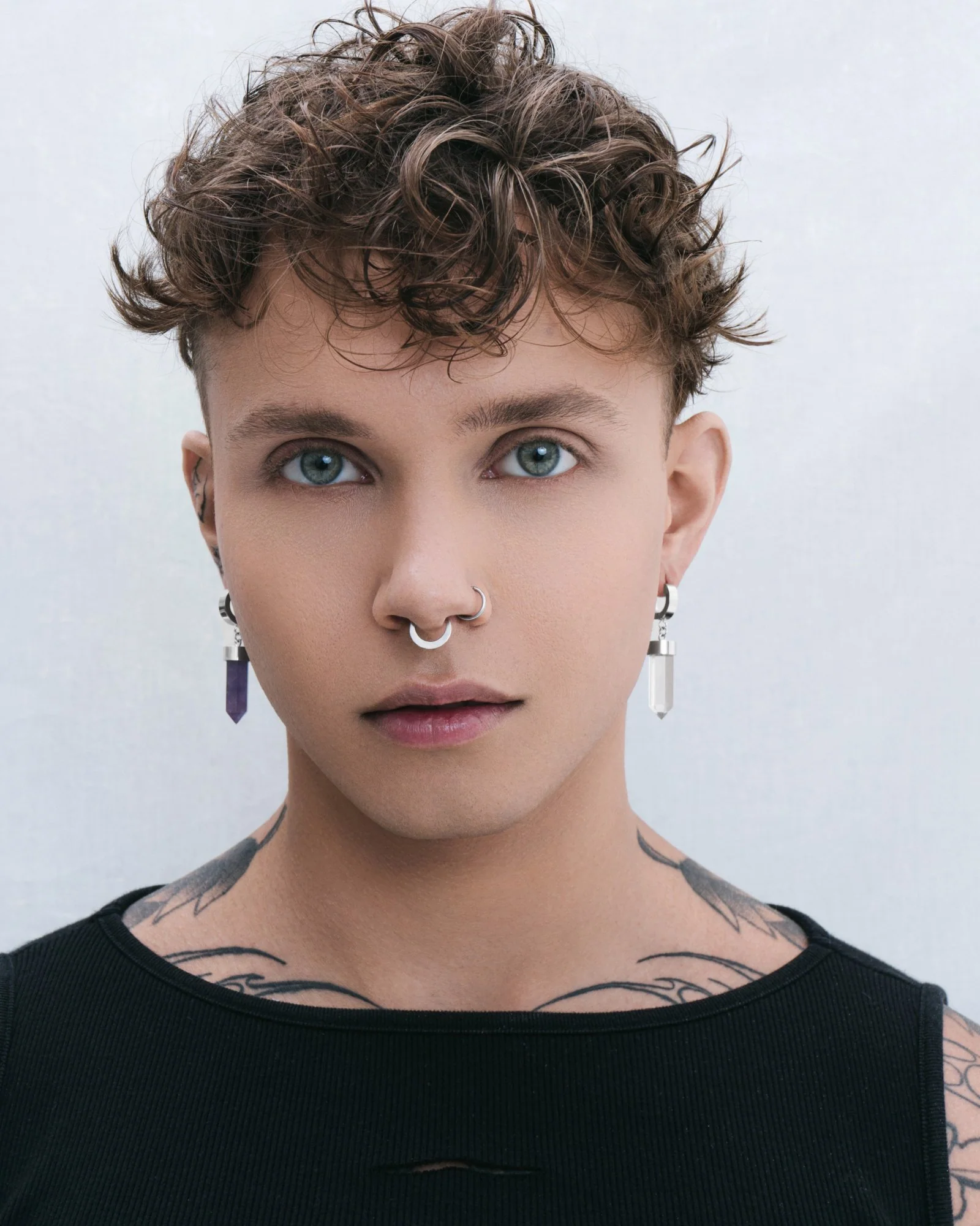 Crystal Bullet Earrings - Image 5
