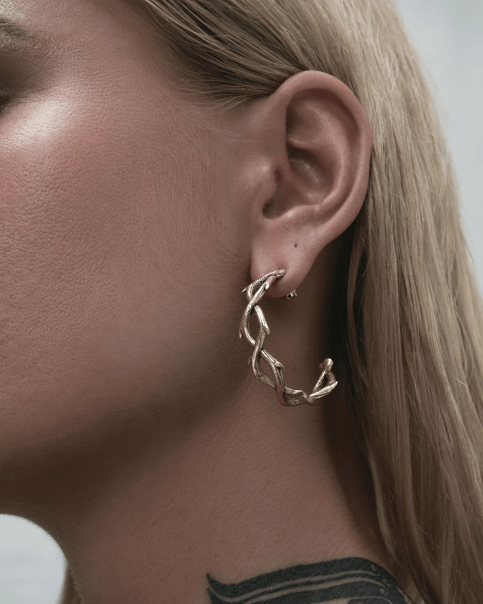 Elysian Hoop Earrings - Image 2