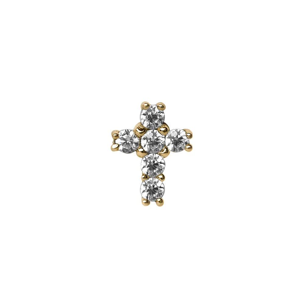 Lucia Threadless End (14K Gold) - Image 6