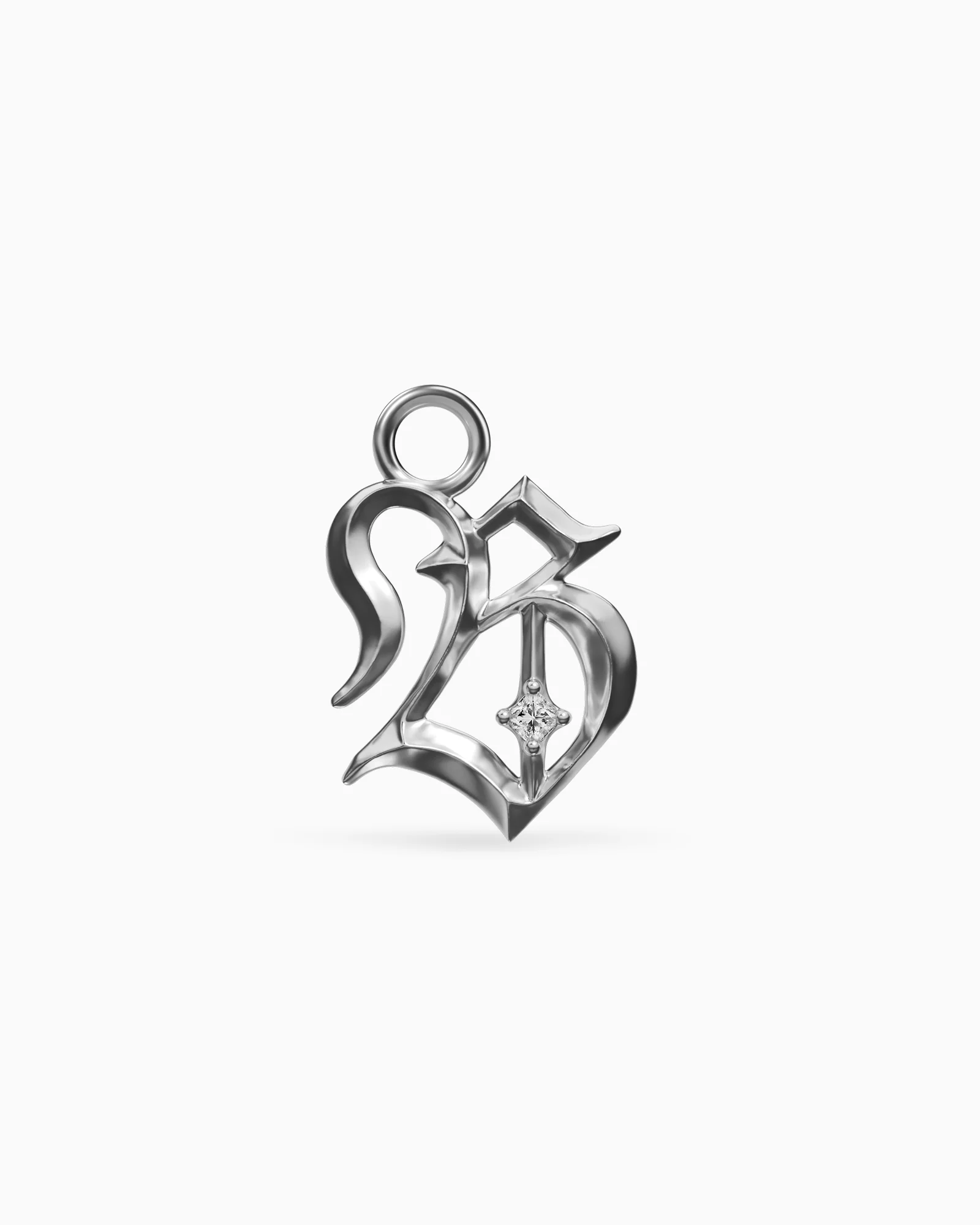 Mini Blackletter Charms - B