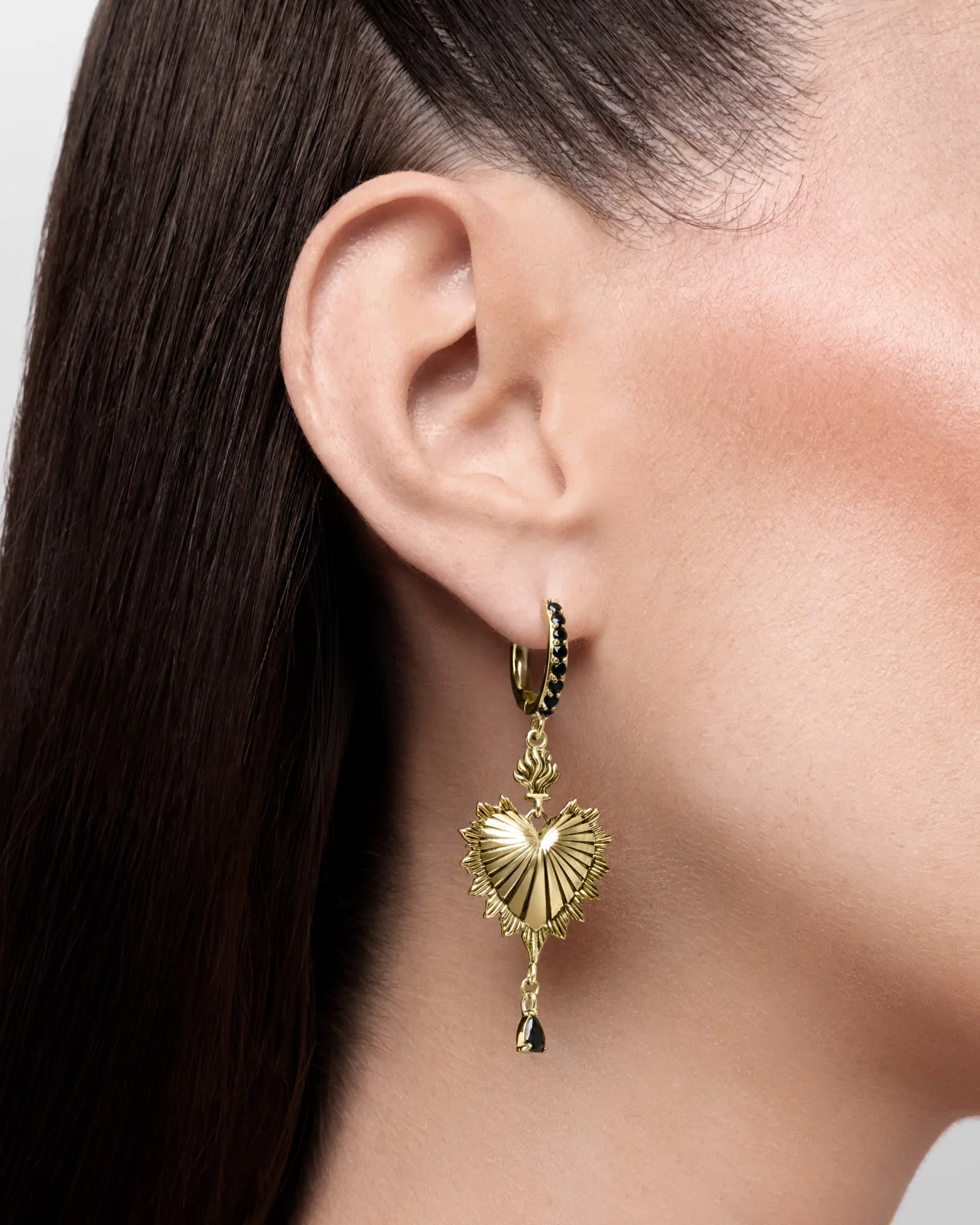 Sacred Heart Eternal Earrings - Image 2