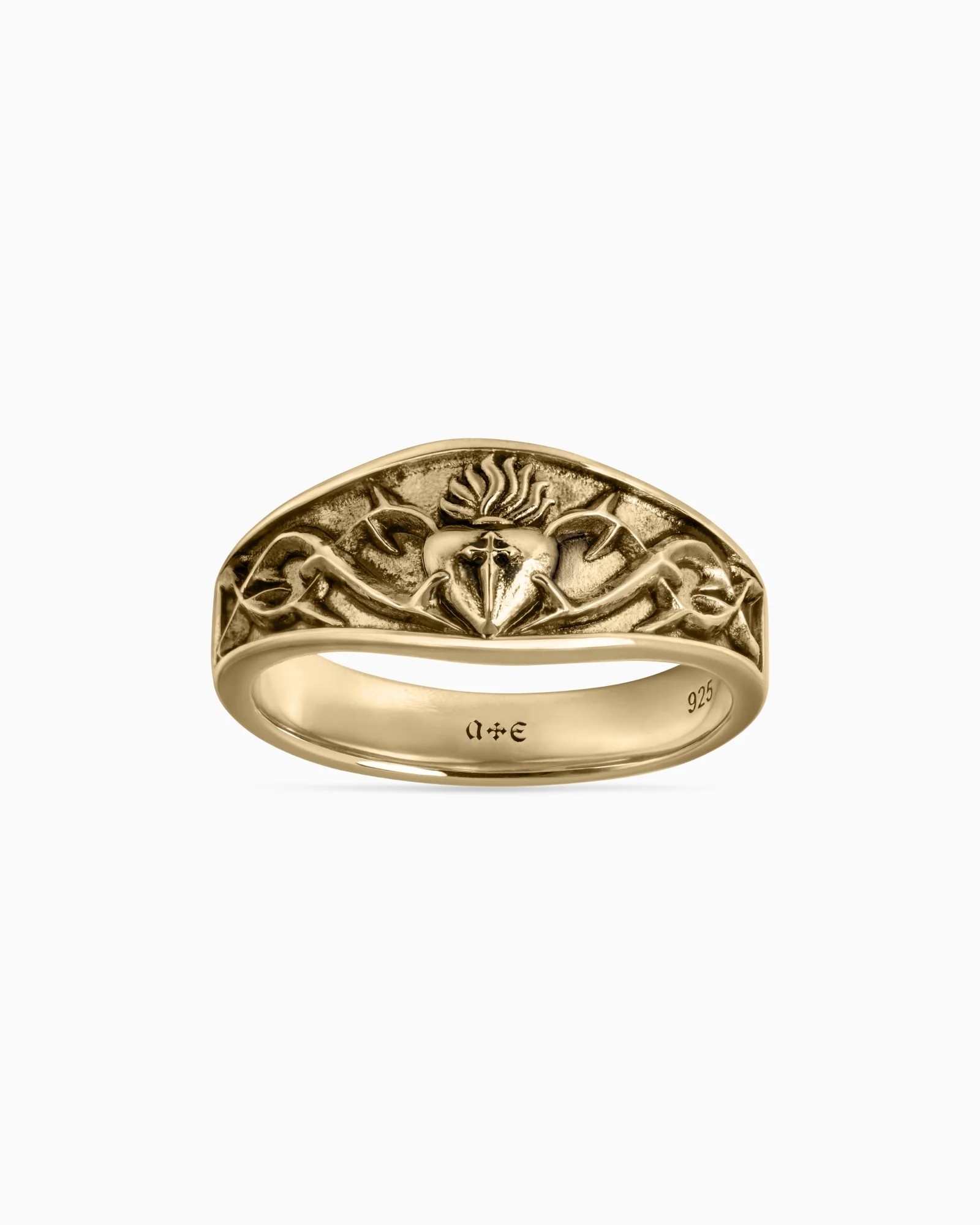 The Sacrament Claddagh Band Ring - Image 7